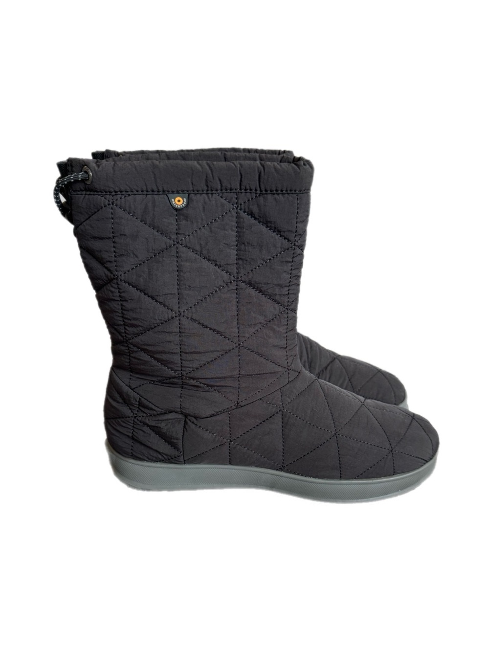 Quilted Winter Boot - Black Women's Bogs size 10
